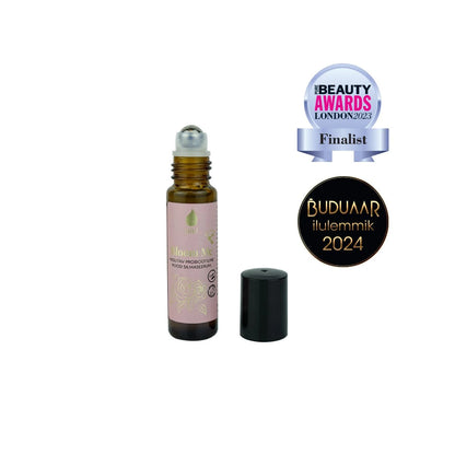 Bloom Me Moisturising Probiotic Rose Eye Serum with Hyaluronic Acid and Provitamin B5, 10ml Tilk!