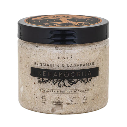 Body Scrub Rosmary & Juniper, 200ml by HOIA natural cosmetics