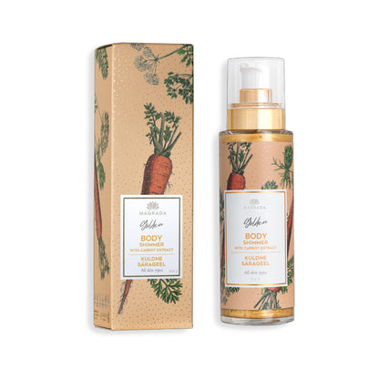 Golden Shimmer Gel With Carrot Extract - 100 ml a natural cosmetic product by Magrada