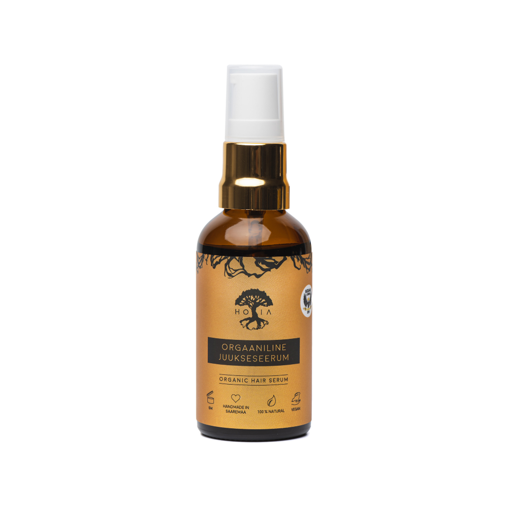 HOIA's award-winning natural cosmetics Hair Serum