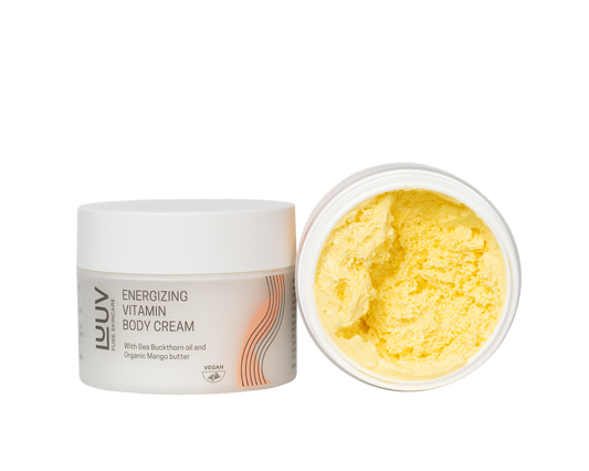 Sea Buckthorn and Carrot Body Cream with Mango Butter, 200ml a natural cosmetic product by LUUV